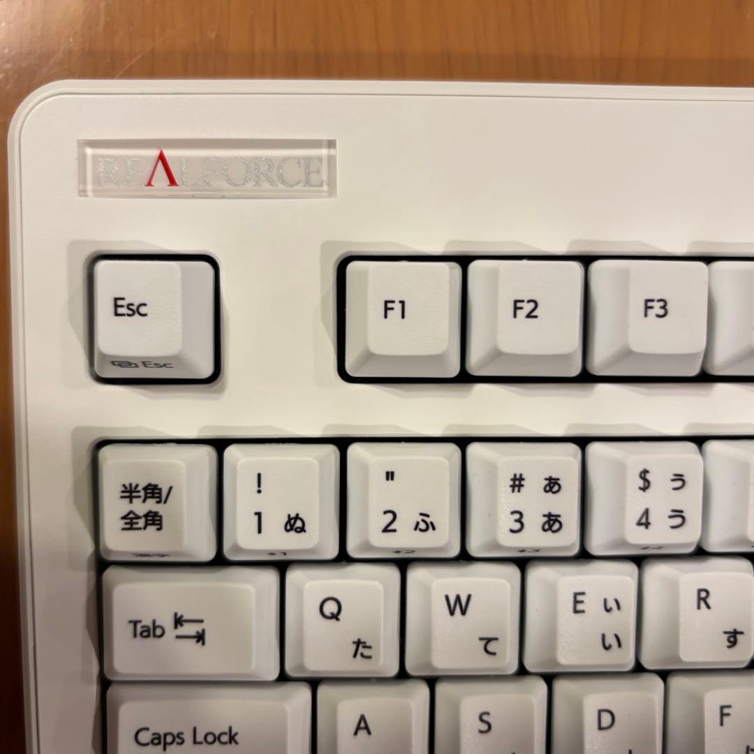 REALFORCE R3HC22（91キー日本語配列キーボード・白）匿名配送