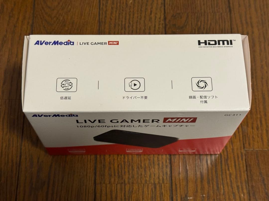 ビデオキャプチャー・キャプチャーボード AVerMedia LIVE GAMER MINI (GC311)