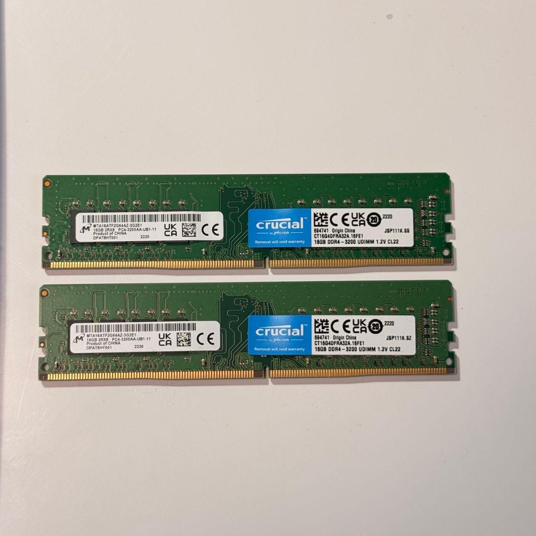 【完動品】i5-10400+DDR4 16GB×2+マザボ+クーラ 4点セット