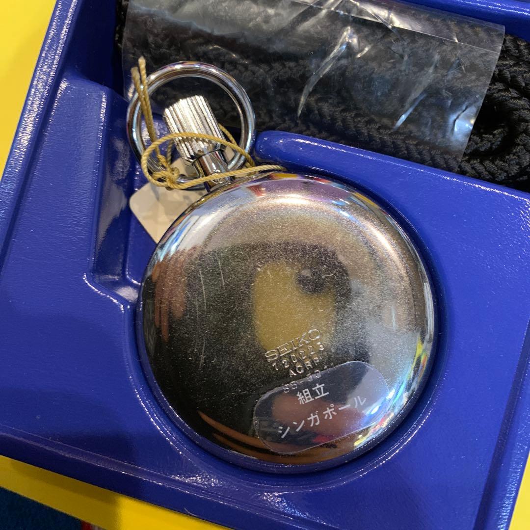 SEIKO ストップウォッチ ストラップ付き ¥12,000