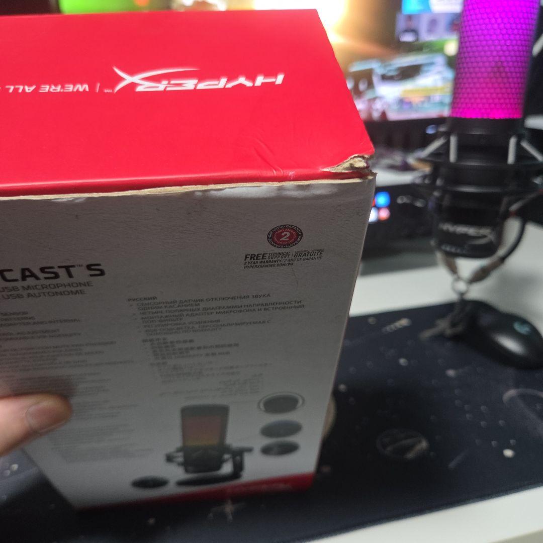 HYPERX QUADCAST S USBマイク