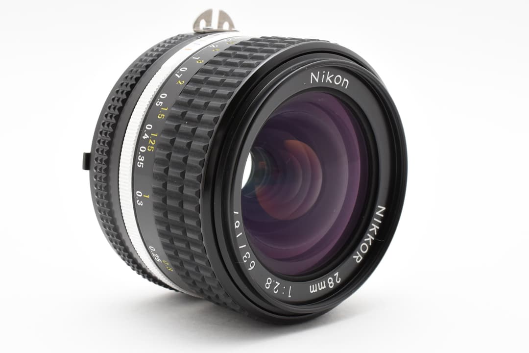 【美品】Nikon NIKKOR Ai-s 28mm F2.8