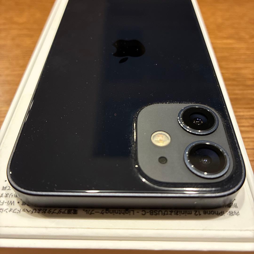 iPhone 12 miniブラック 本体128GB 割れ破損なし　iFace