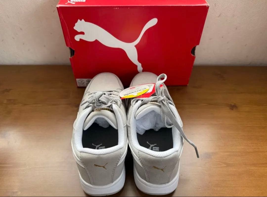 【新品未使用】PUMA 安全靴 グレー 26.5cm