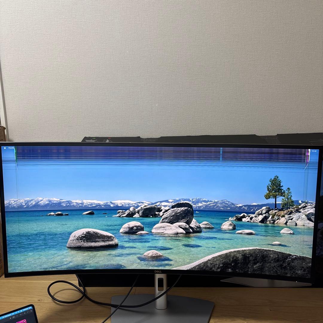 ジャンク Dell U4025QW 40インチ5K2K曲面ウルトラワイド