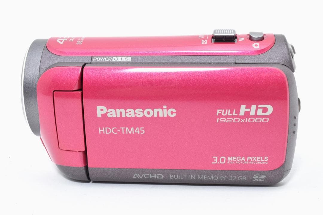 ■ 美品 ■Panasonic　ビデオカメラ HDC-TM45 ピンク