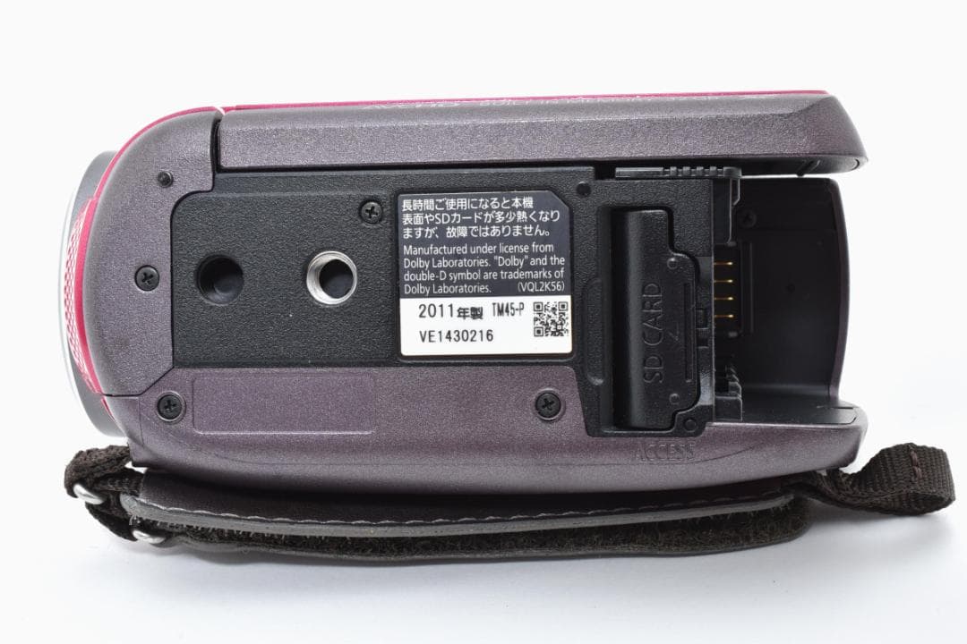 ■ 美品 ■Panasonic　ビデオカメラ HDC-TM45 ピンク