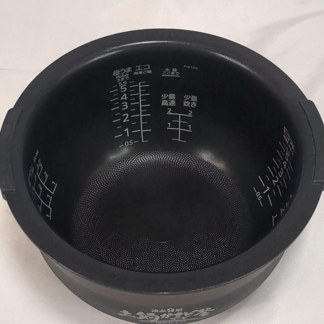 タイガー 圧力IH炊飯器 ご泡火炊き JPI-S10N ブラック 2023年製