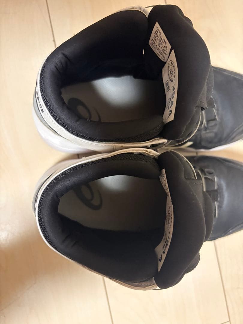 ASICS 安全靴 黒/白