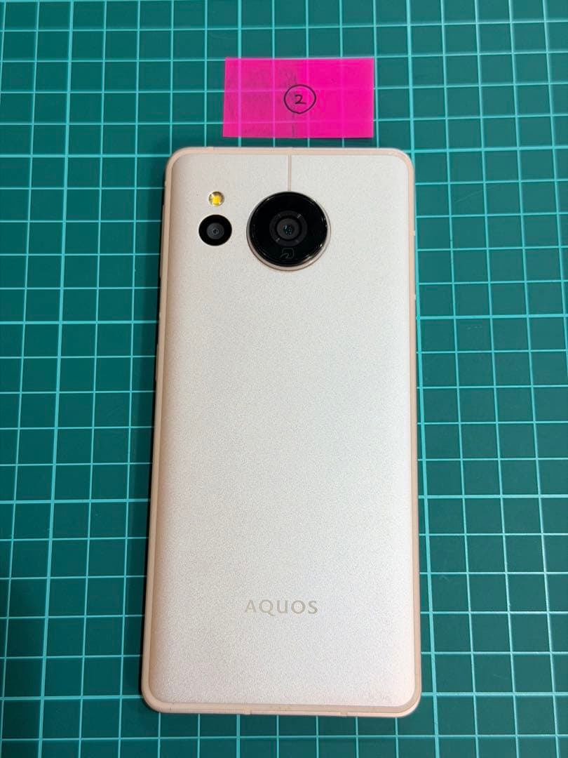 ②AQUOS sense7 中古　SHG10 ライトカッパー　ジャンク