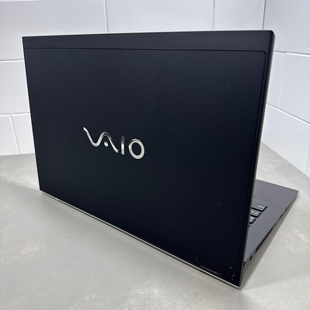 【高性能】VaioSX14ブラック☘10世代i7☘NVMe512GB