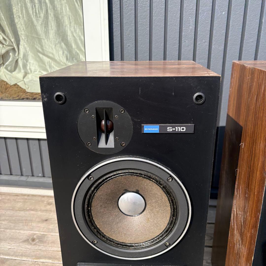 PIONEER S-110 スピーカー ペア ジャンク 補修ベース パイオニア
