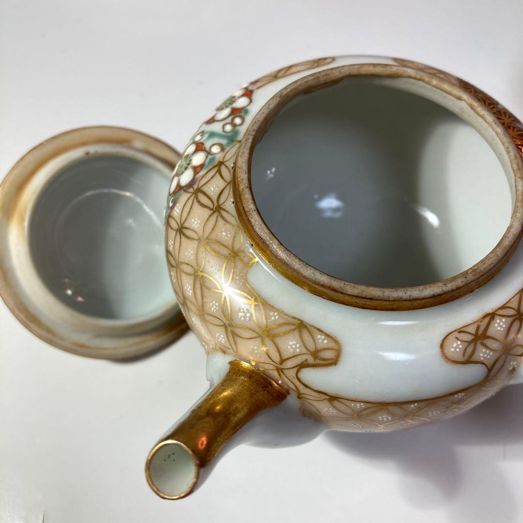九谷焼　茶道具セット 金彩