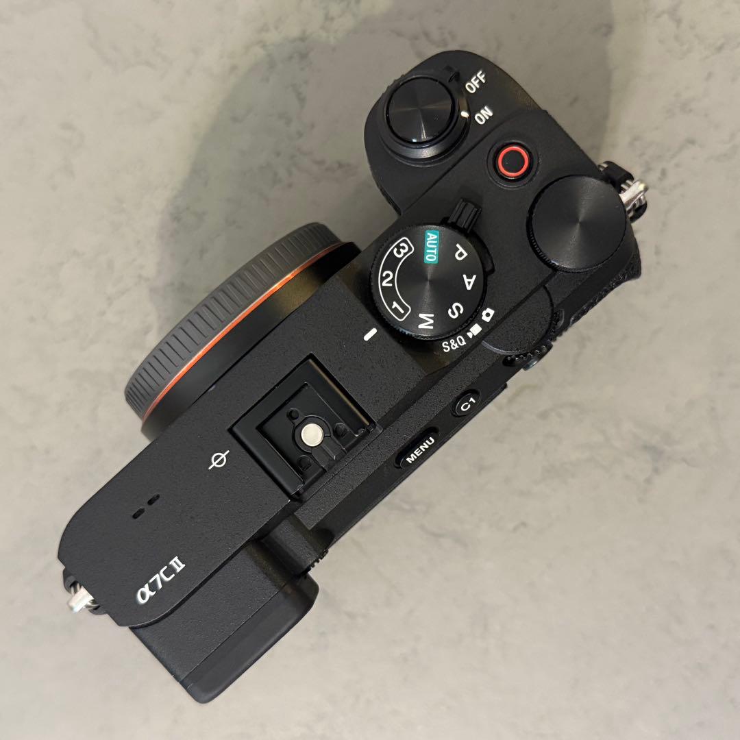 SONY α7CII ブラック ILCE-7CM2 B バッテリー2個 a7c2