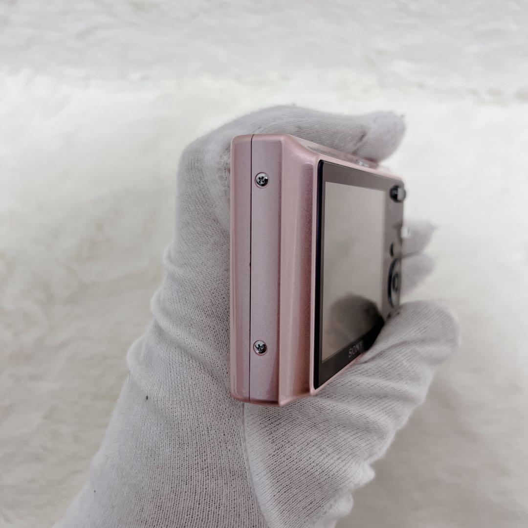 【美品】SONY Cyber-shot DSC-T20 ピンク コンデジ