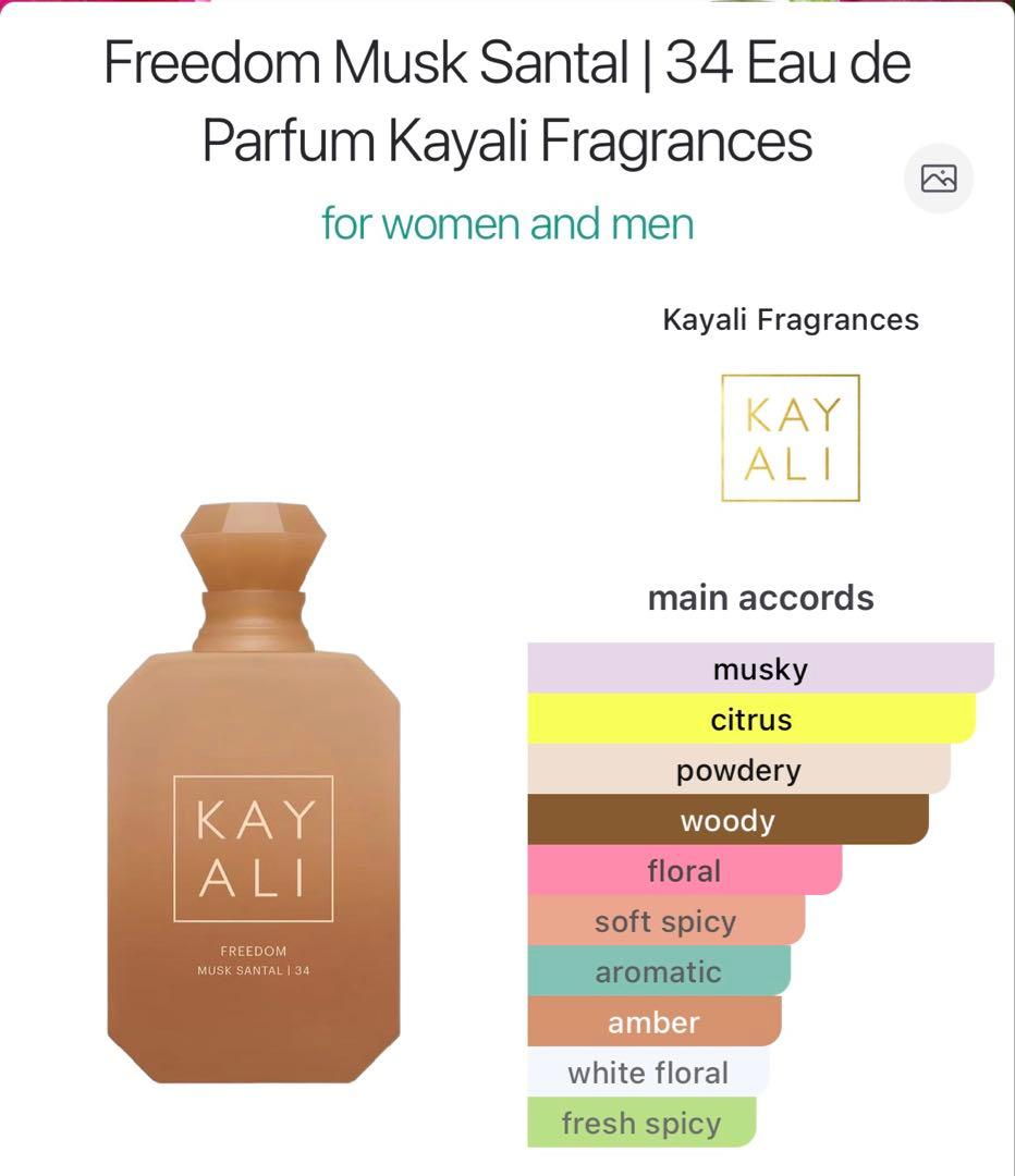 KAYALI Freedom Musk Santal 34 10ml 香水