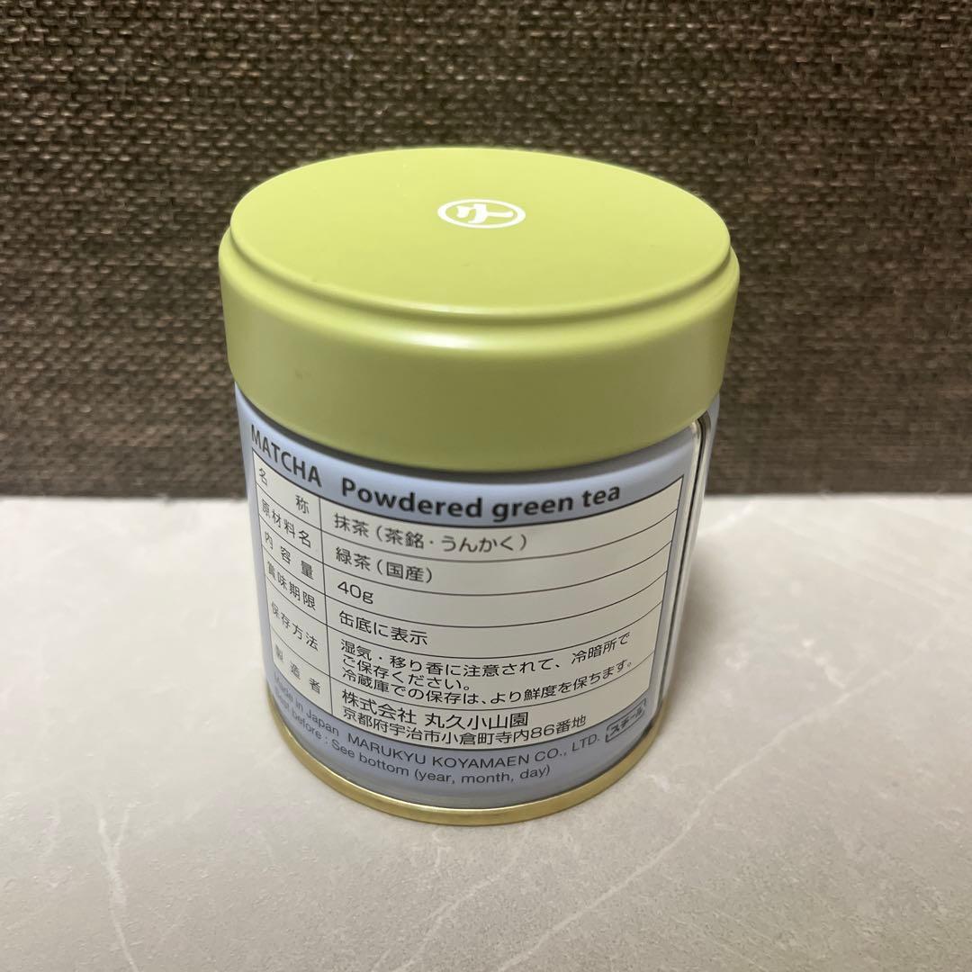 宇治 丸久小山園 抹茶 雲鶴 (UNKAKU) 40g 缶 在庫4缶