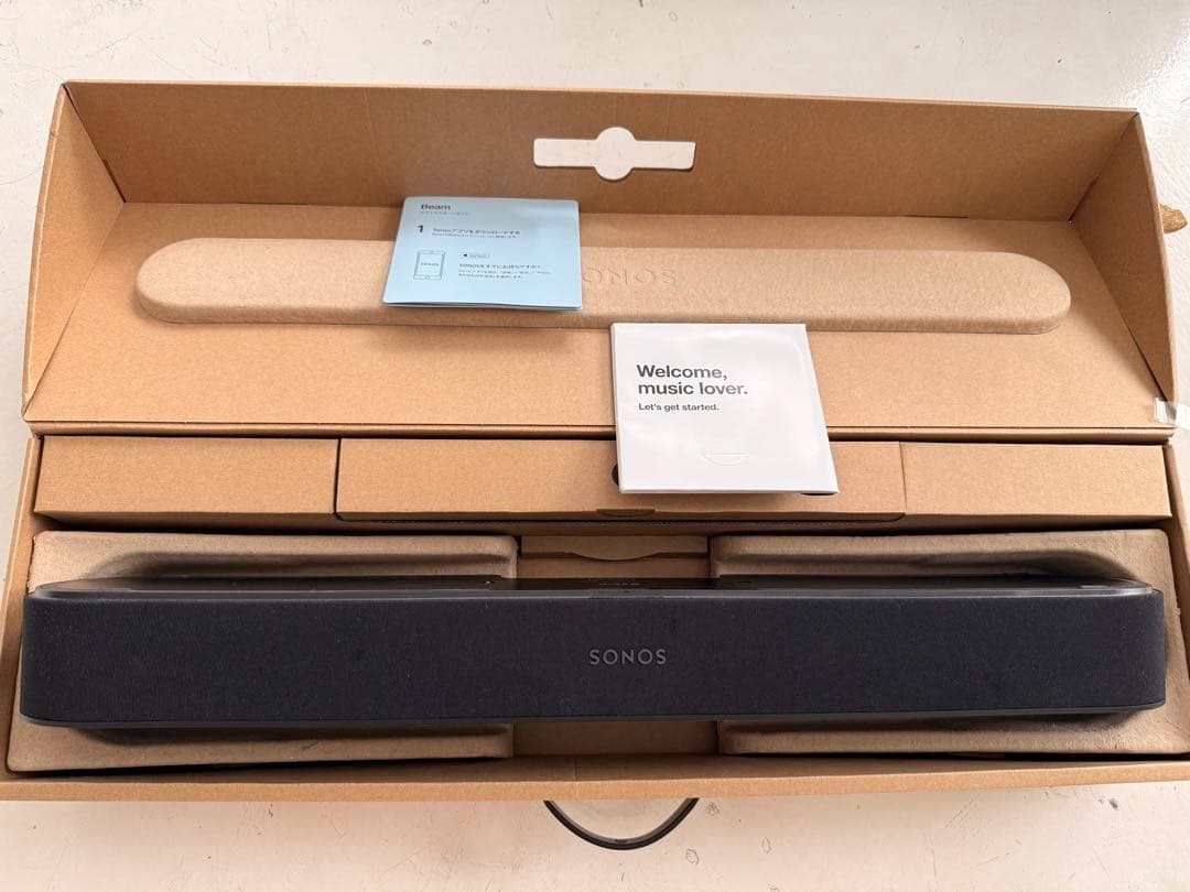 Sonos Beam ブラック speakers sound bar