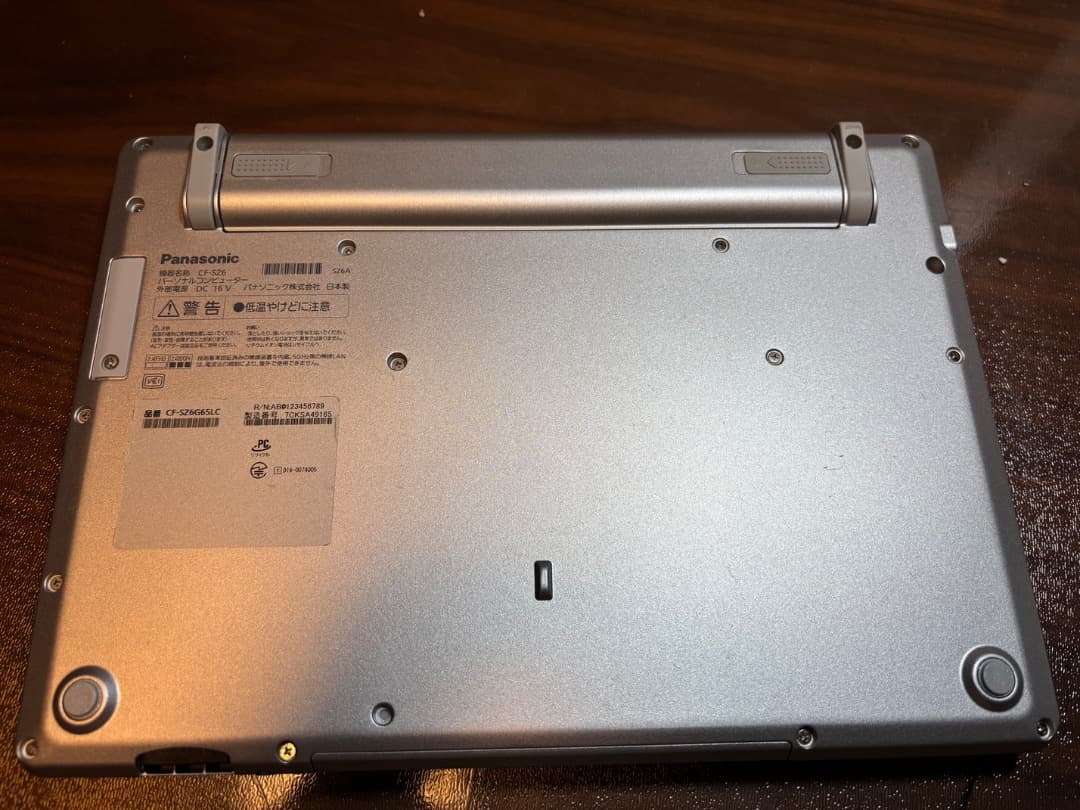 ミ*な様 Panasonic美品・大容量版バッテリー CF-SZ6 8GB/SS