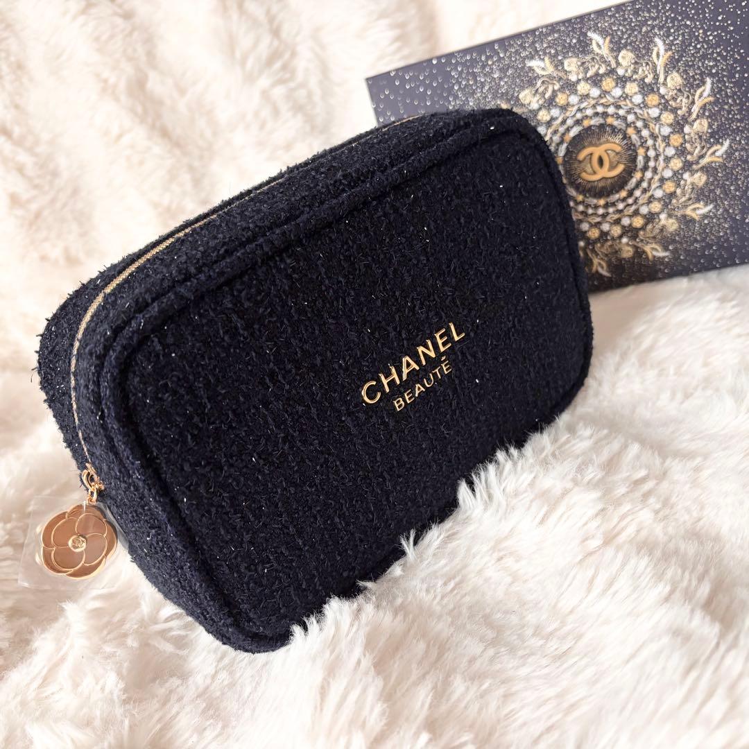 新品【CHANEL】ポーチ付リップアンドネイルケアセット¥20,900■送料無料