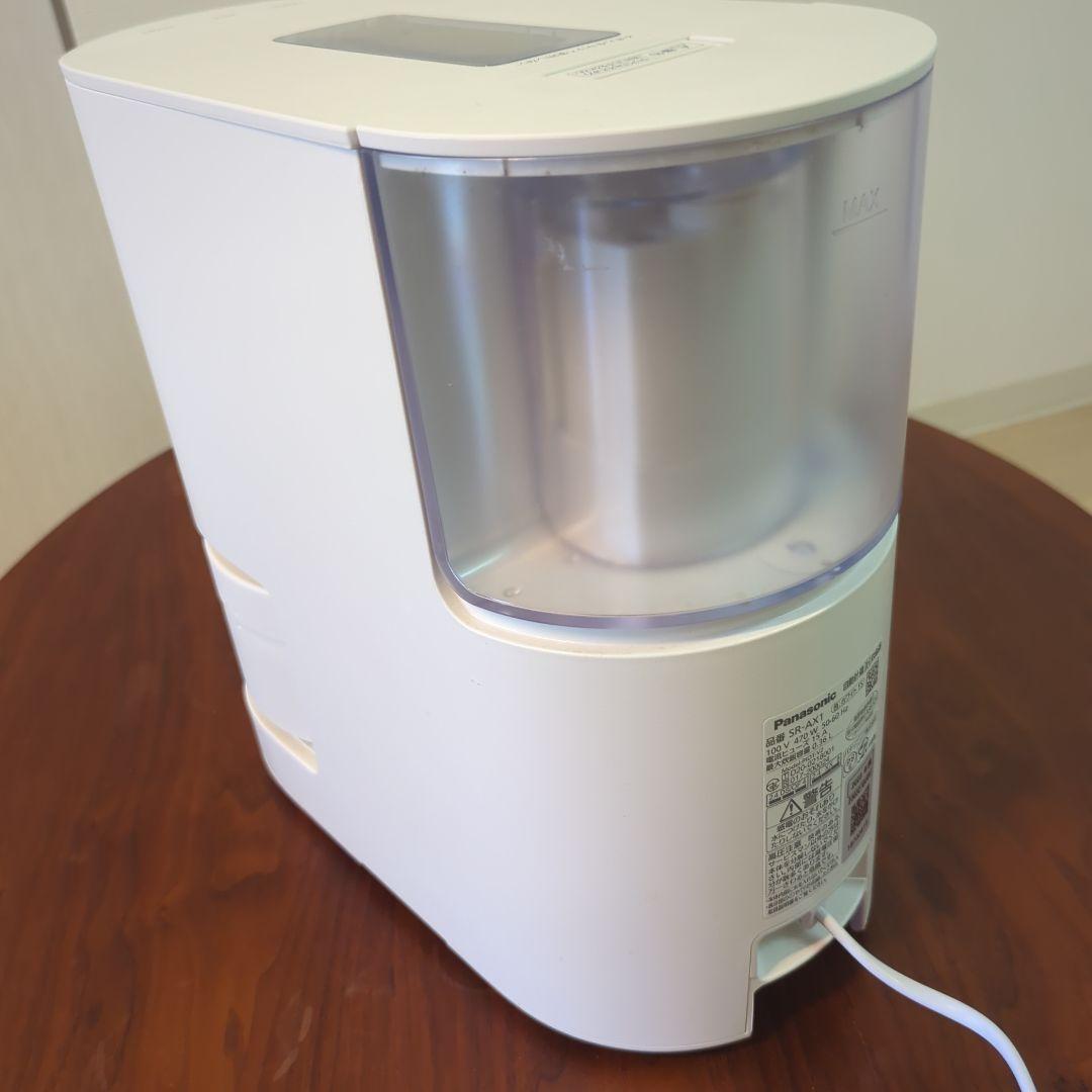 Panasonic 炊飯器 SR-AX1 ホワイト