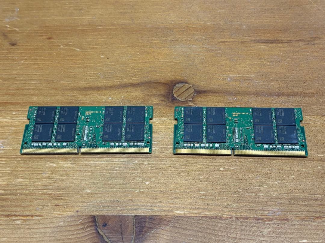 Samsung SO DIMM DDR4 3200 32GB 2枚 ノート用