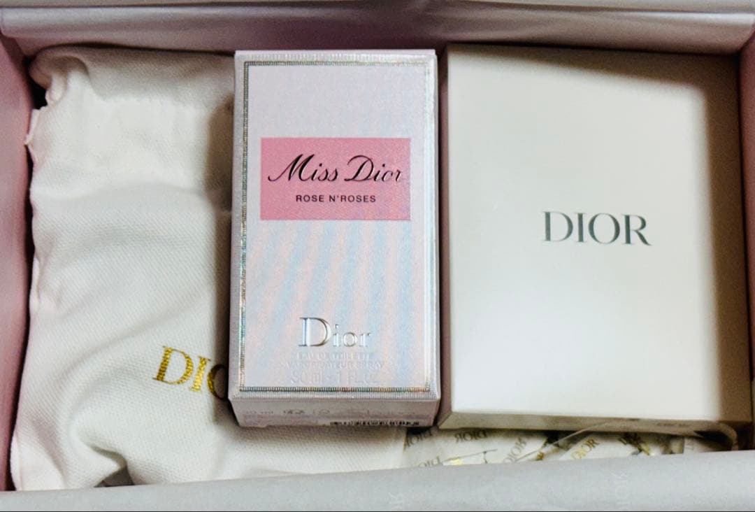 【新品ギフト付き】ミスディオール ローズ&ローズ オードゥトワレ30ml セット