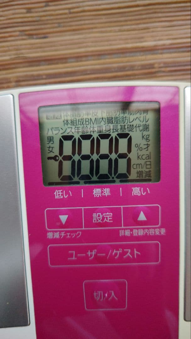 Panasonic　多機能　体組織バランス計　体重計