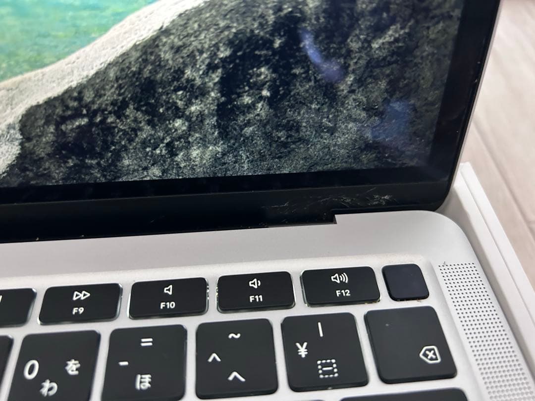 MacBook Air M1 512GB 8GB 画面割れあり 箱付 動作良好
