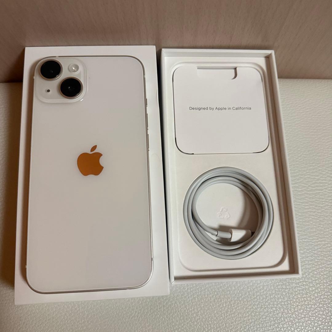Apple iPhone14 128GB ホワイト SIMフリー 美品