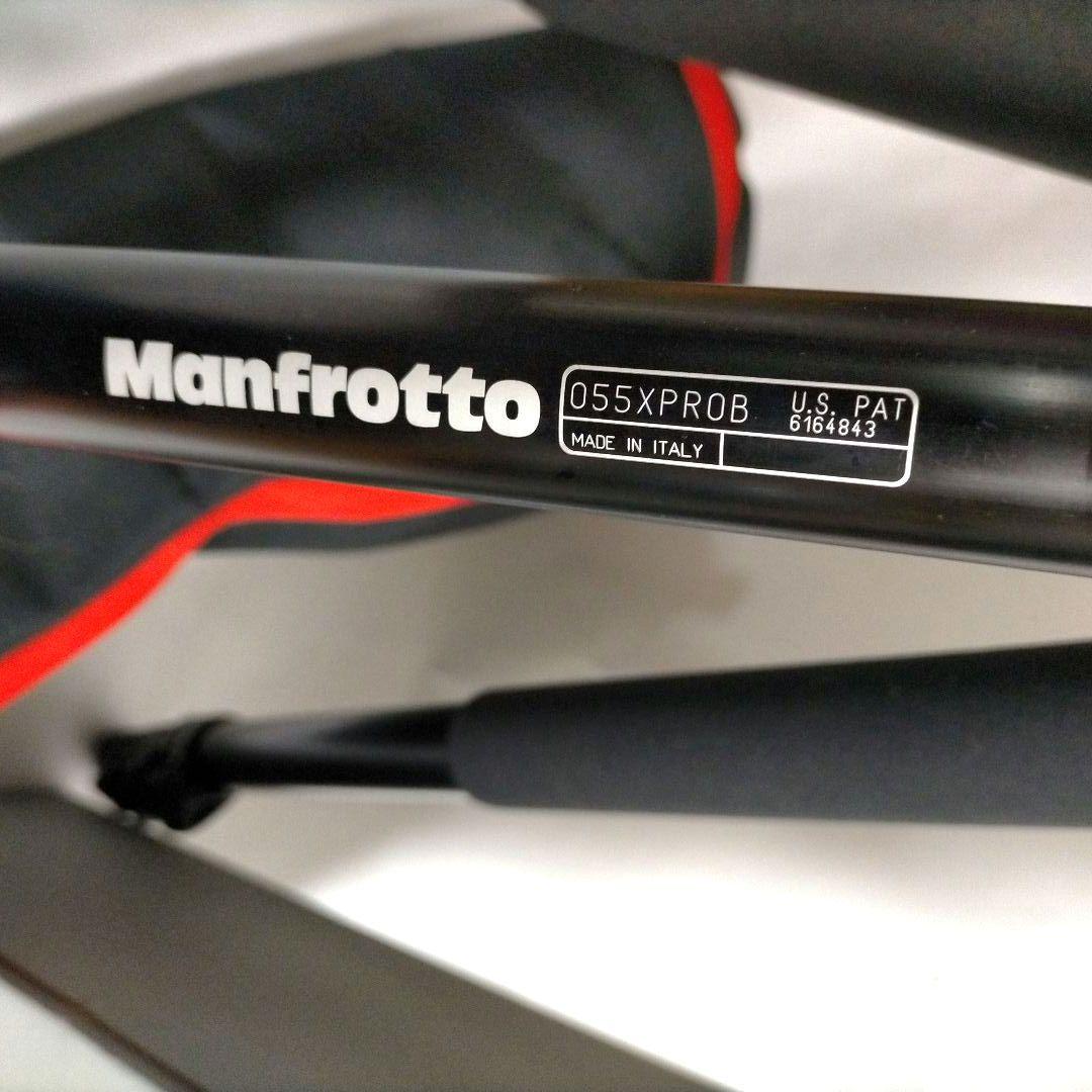 セット販売 数回使用 マンフロット 055XproB カメラ三脚＋バッグ 箱あり