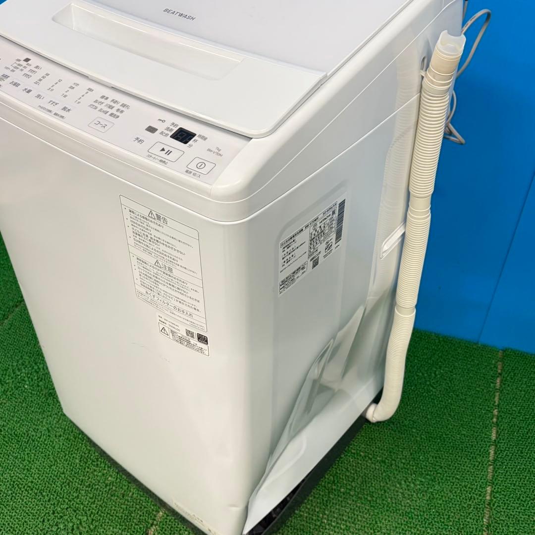 922 関東圏　洗濯機　7kg 訳あり格安　1ヶ月保証　ビートウォッシュ　極美品