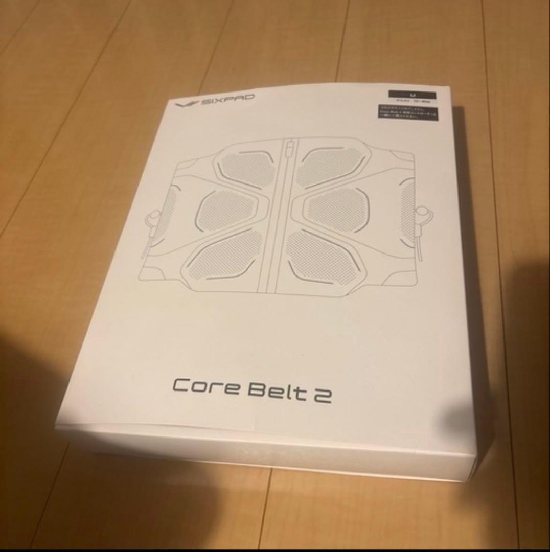 最新型 SIXPAD シックスパッド コアベルト2 Mサイズ(使用回数2回)