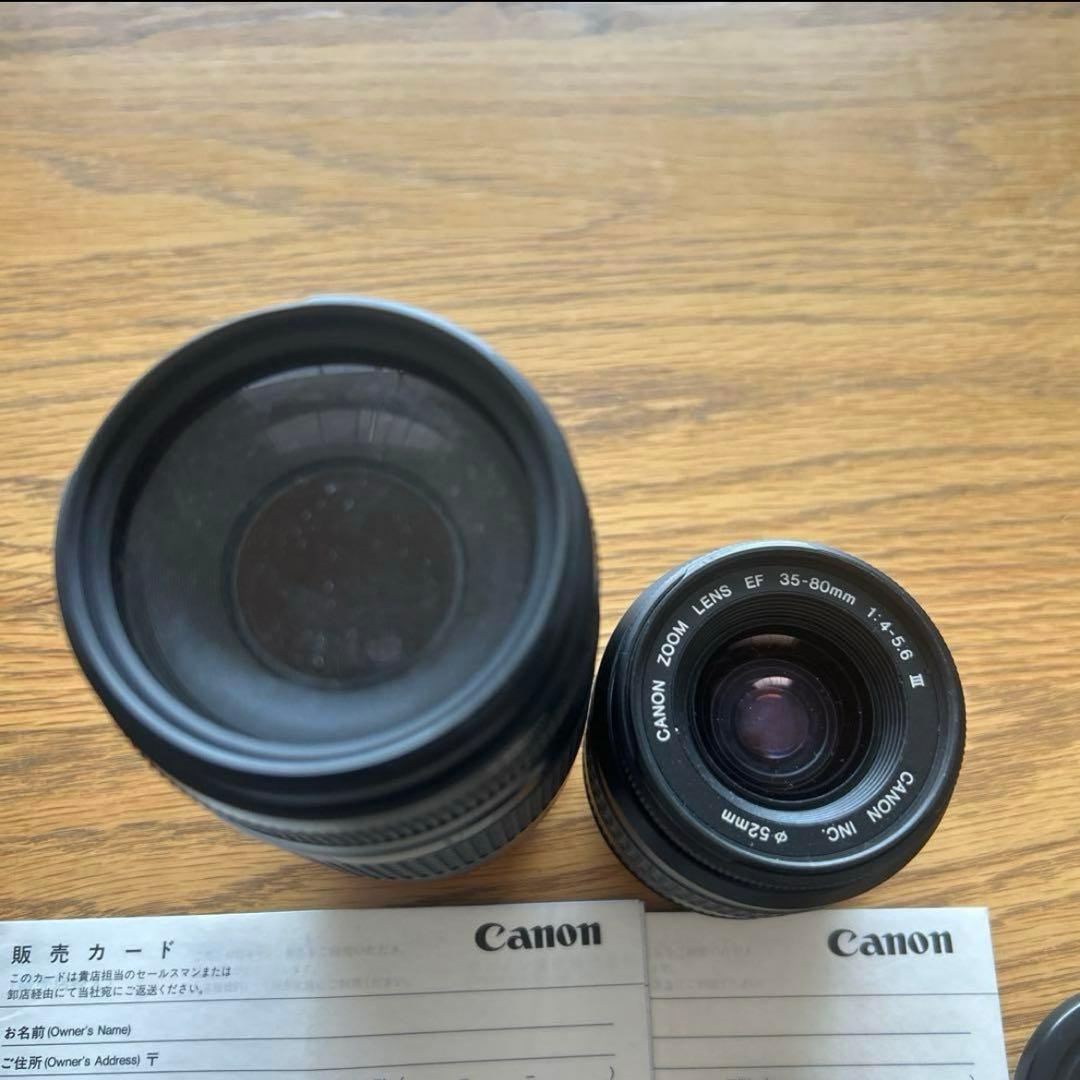 Canon NEW EOS Kiss 一眼レフ フィルムカメラ ズームレンズ