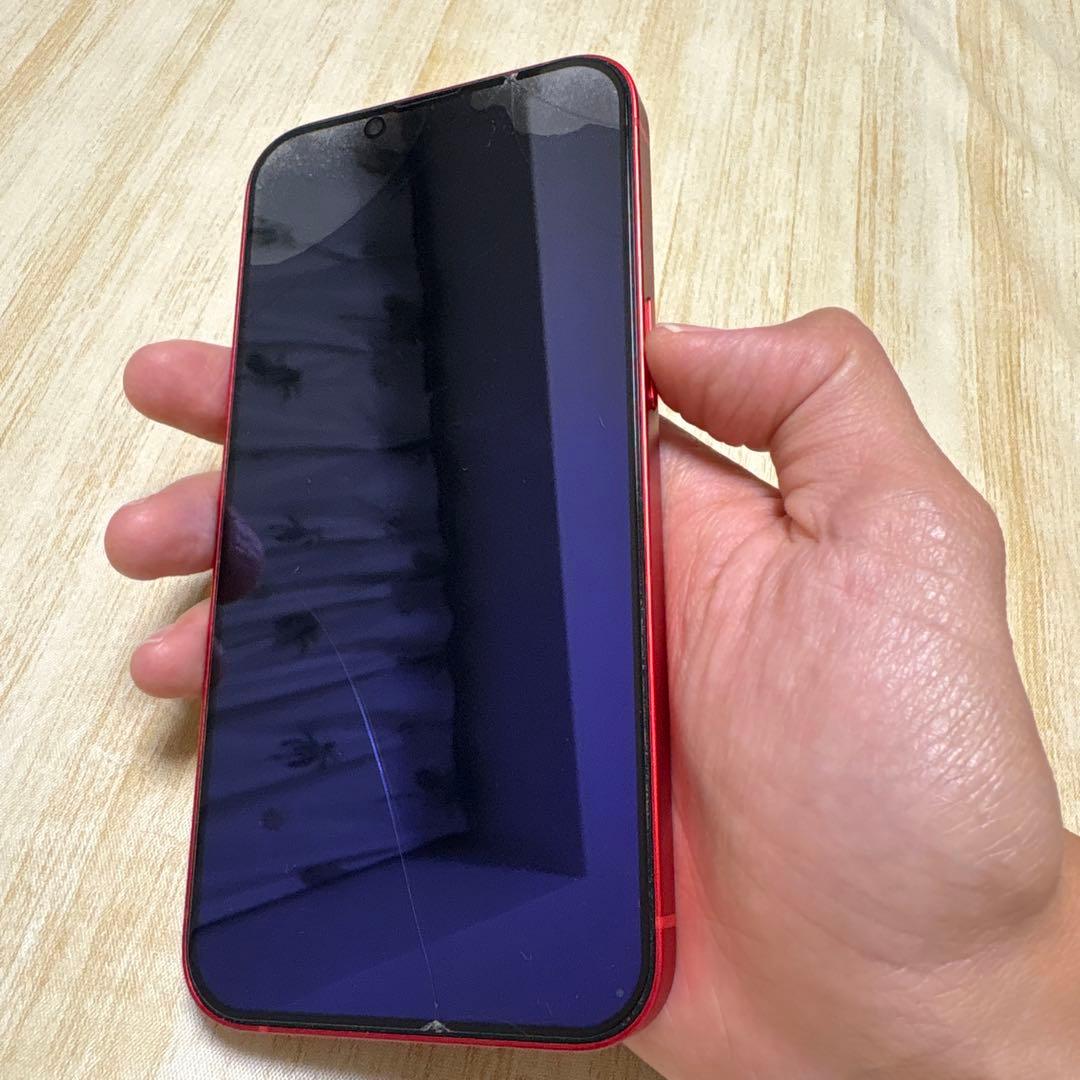 Apple iPhone 14 128GB レッド マグセーフケース付き