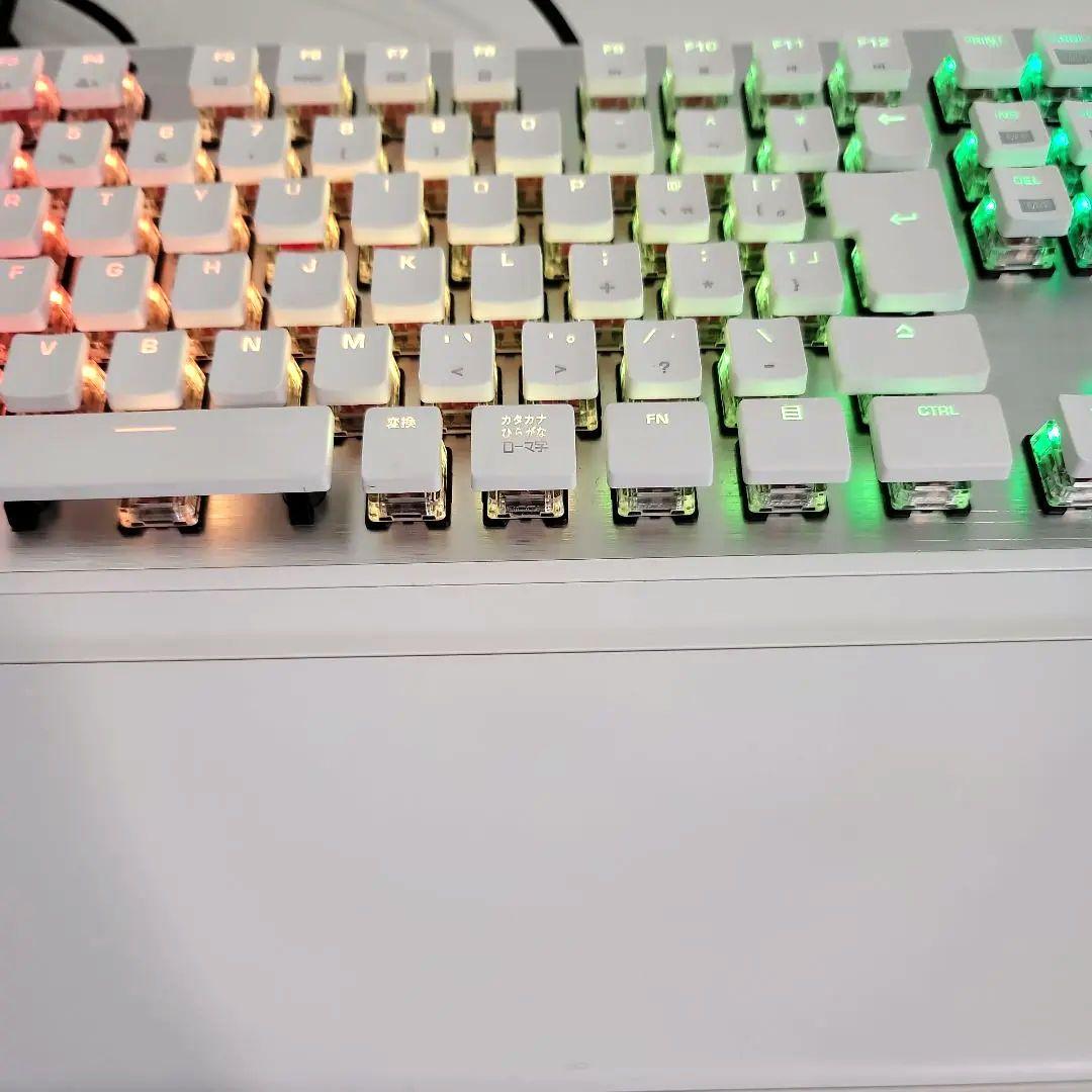 ゲーミングキーボード メカニカルキーボード イルミネーション