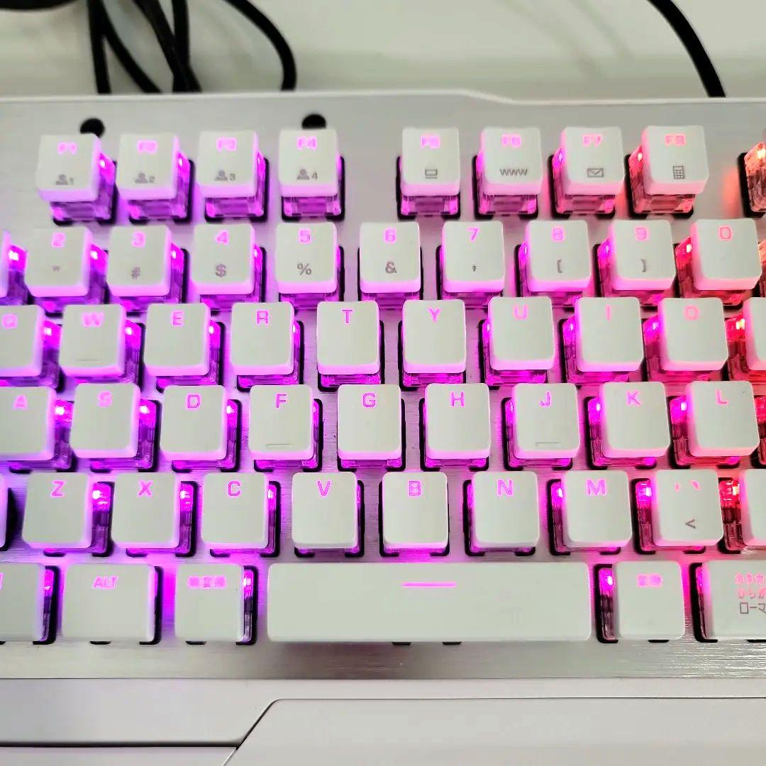 ゲーミングキーボード メカニカルキーボード イルミネーション