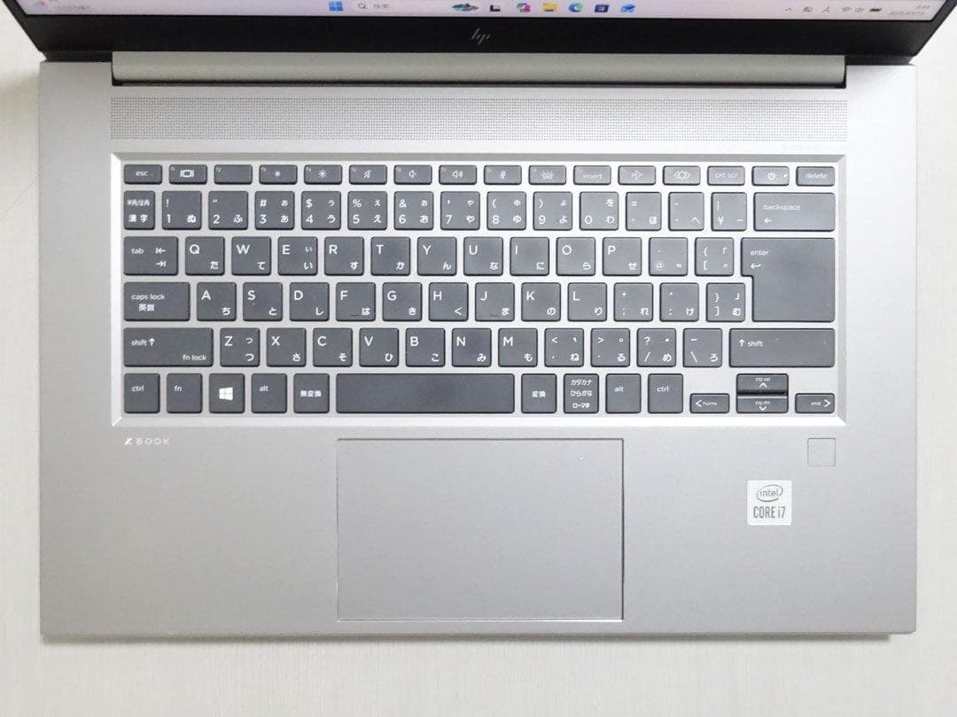Windowsノート本体 HP ZBook Studio G7 Core i7/32GB/FHD/15.6