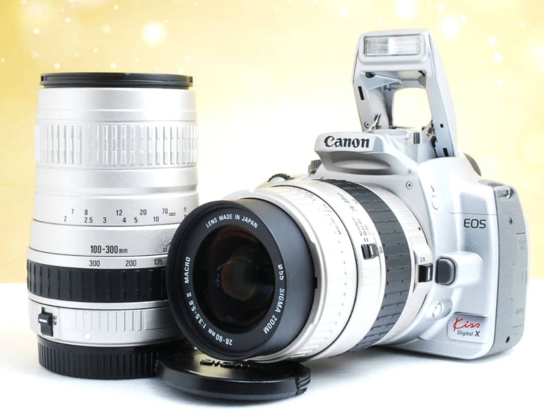 Rei様　CANON　EOS　KissX　ダブルレンズ　初心者　キャノン
