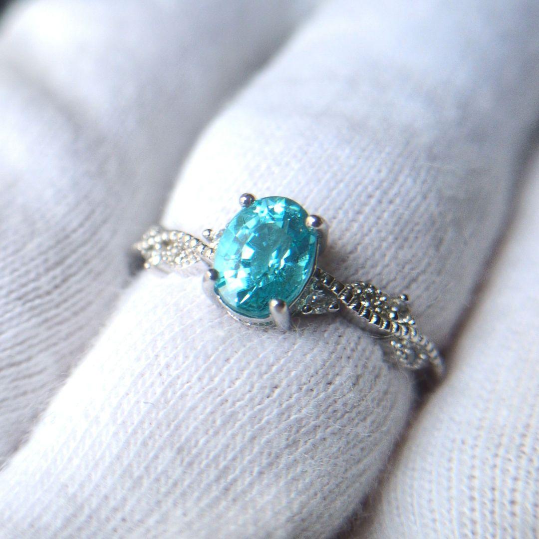 0.9ct アパタイト　リング