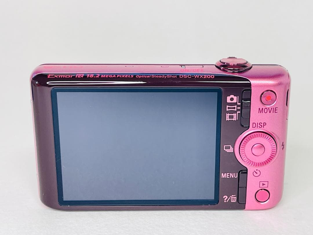 【美品】 SONY Cyber-shot DSC-WX200 ピンク コンデジ