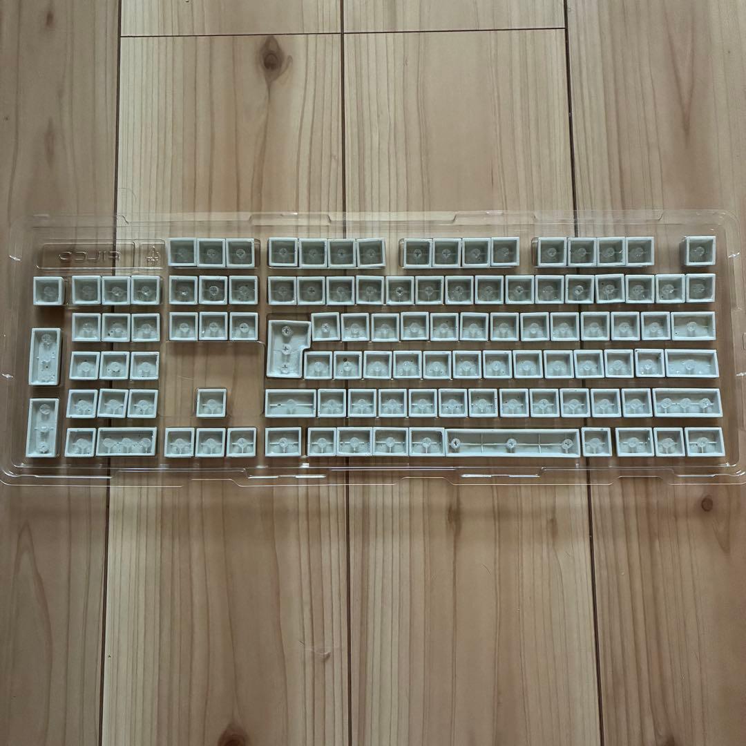 【新素材】まるで石のキーボード・レジコン製キーキャップ（JISフル）