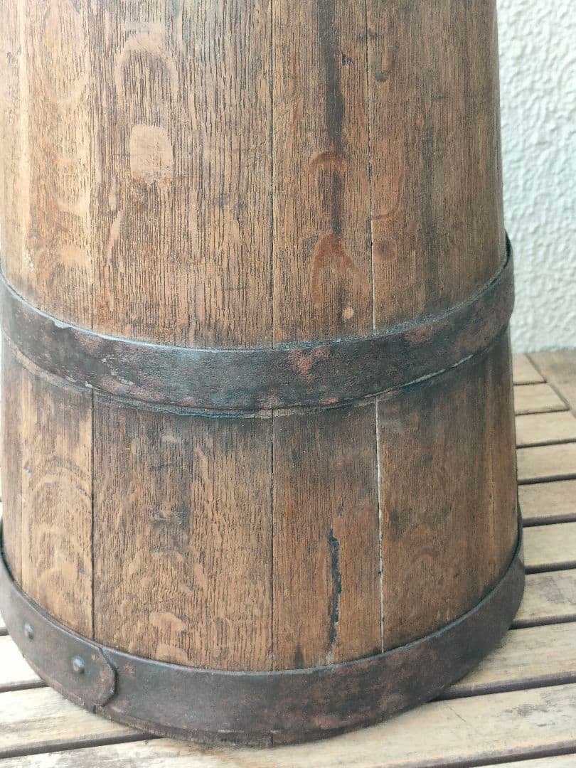 傘立て　アンティーク バター酪農用具