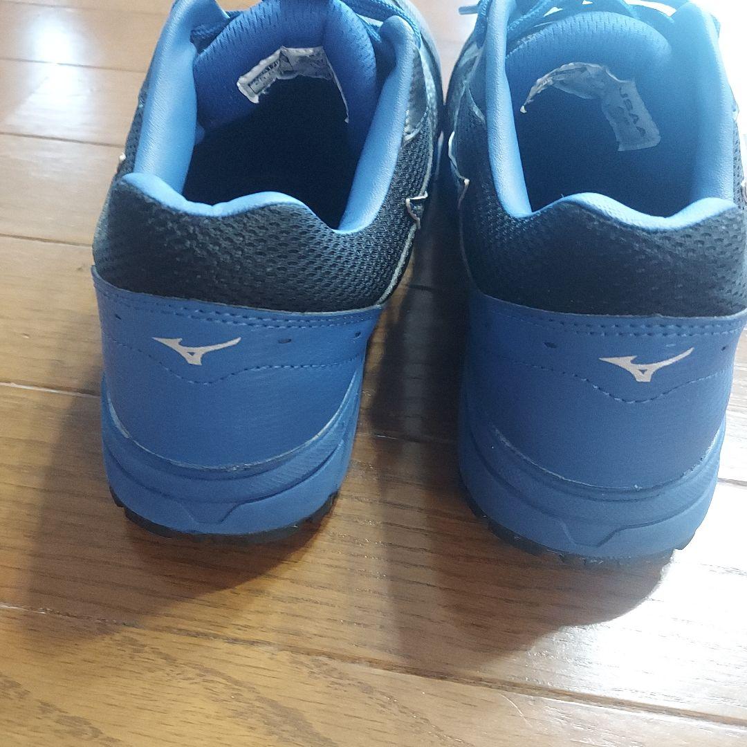Mizuno ミズノ 安全靴 黒/青