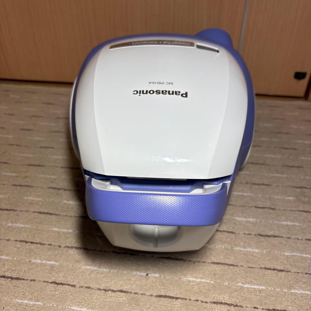 美品 Panasonic 紙パック式掃除機 MC-PBH6A-AH パナソニック