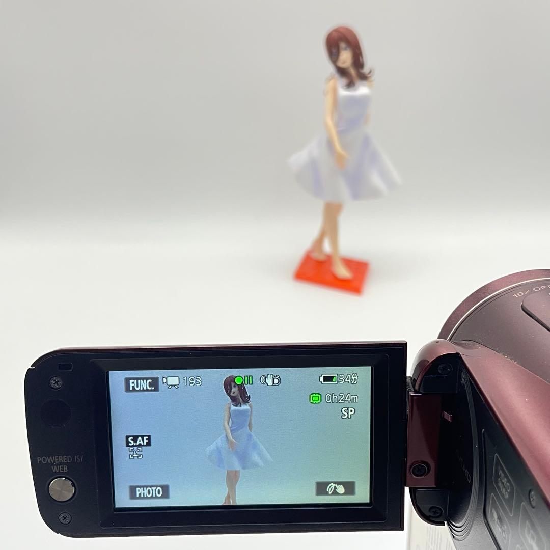 Canon iVIS HF M41 ビデオカメラ 本体　ハンディカム　レッド