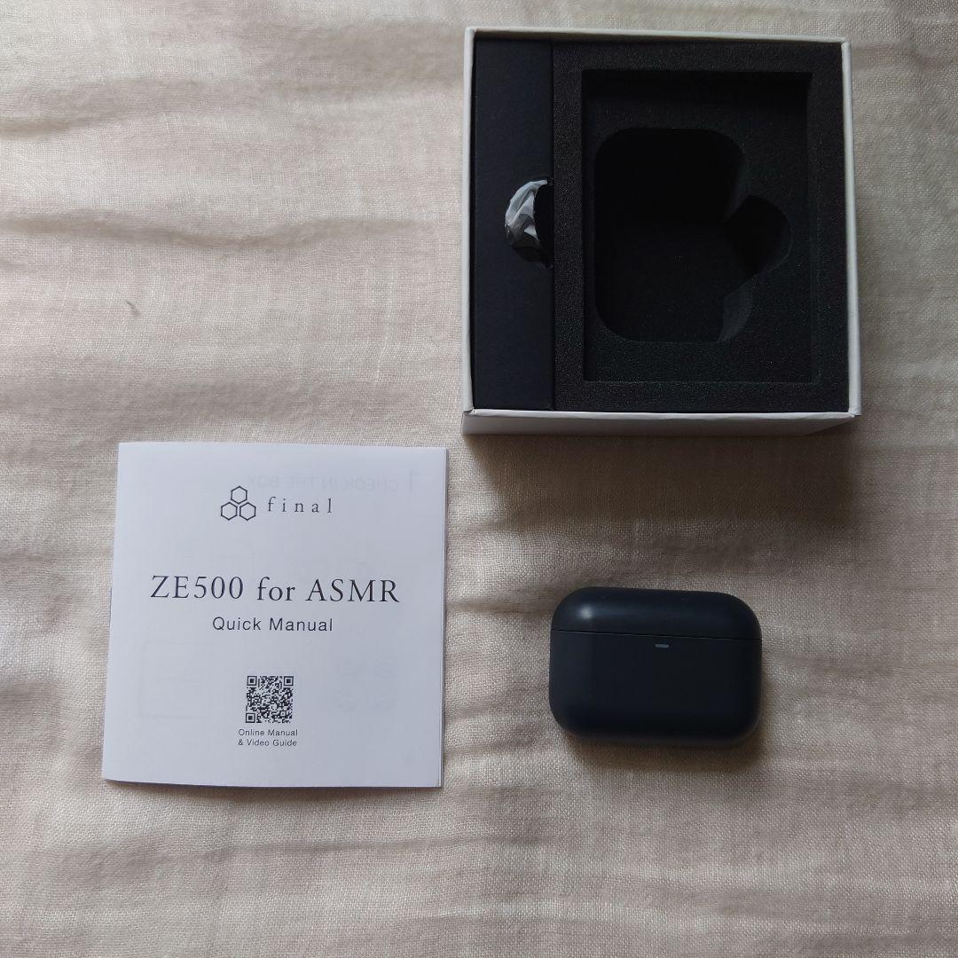 final ZE500 for ASMR ブラック 寝ホン