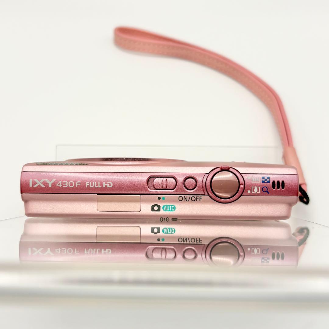 【動作確認済み】Canon IXY430F PC1881 ピンク コンデジ