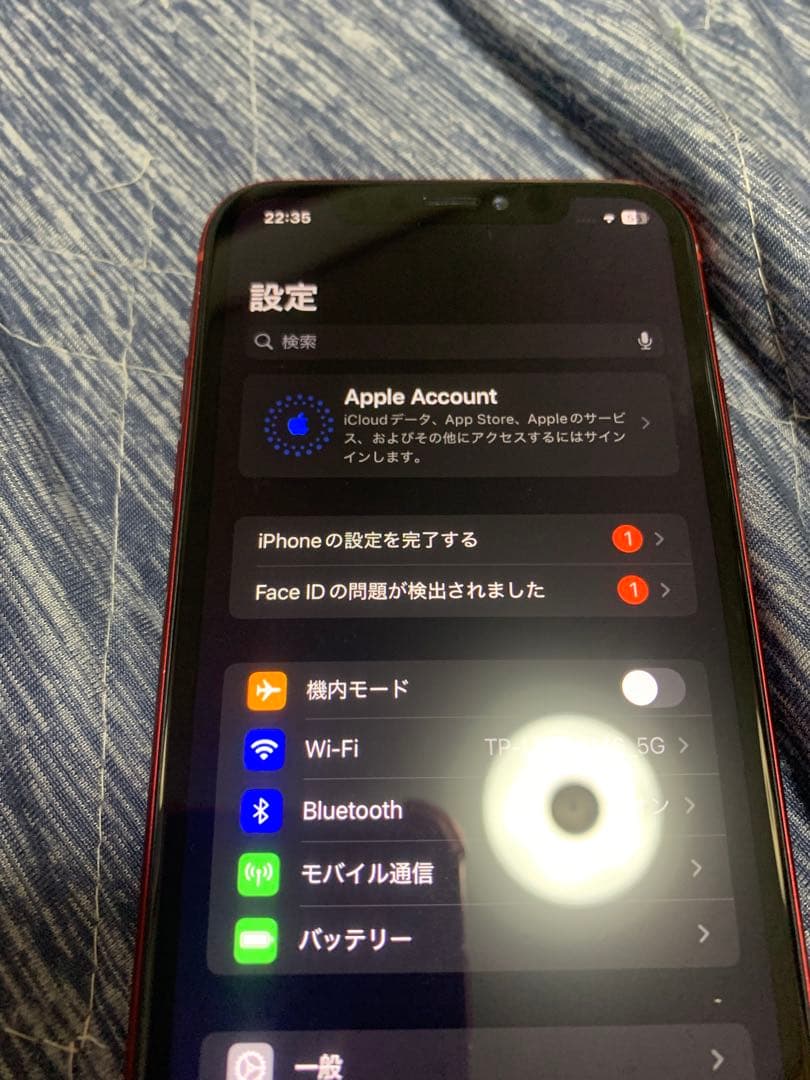 iPhone XR 128gb red ジャンク