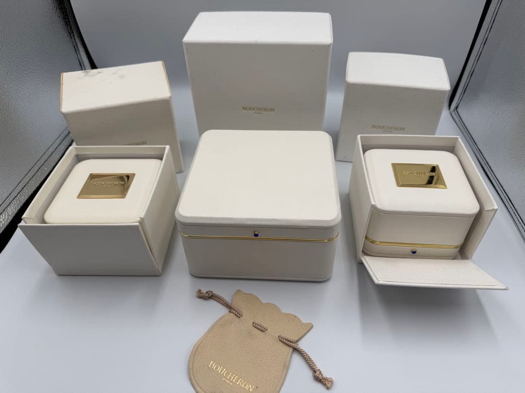 3個セットBOUCHERON ブシュロン 空箱 バラ売り可